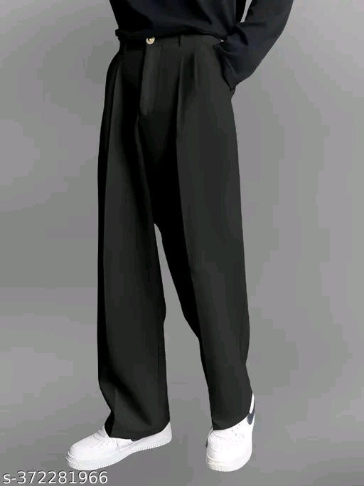 Mens Bootcut Trousers