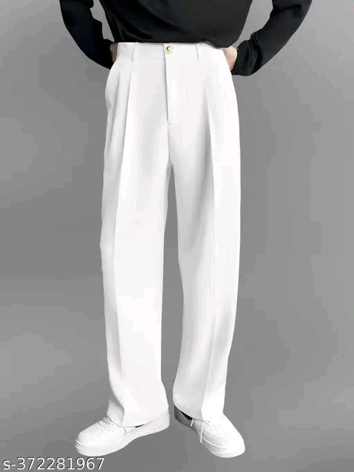 Mens Bootcut Trousers