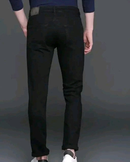 Mens Black Jeans (Skinny Fit)