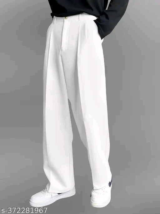 Mens Bootcut Trousers