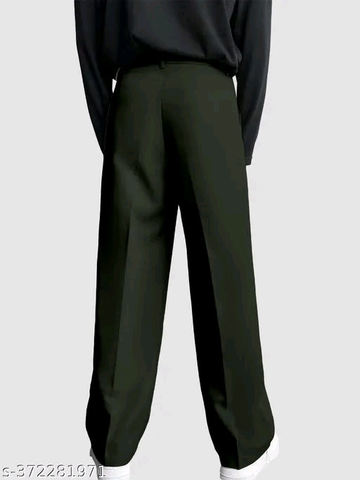Mens Bootcut Trousers