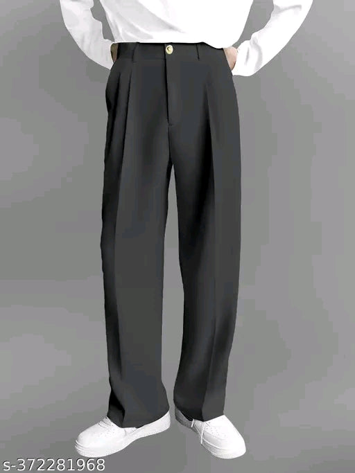 Mens Bootcut Trousers