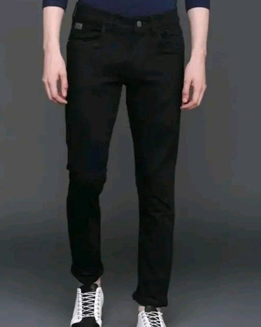 Mens Black Jeans (Skinny Fit)